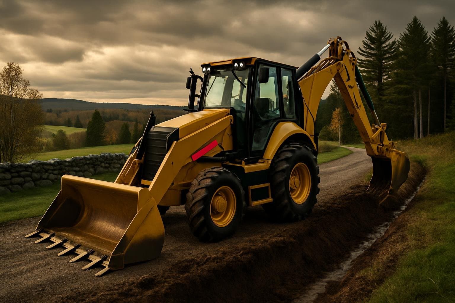 Cat 420E Backhoe